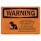 Signmission OSHA WARNING Sign, Accumulator Is Under High Pressure, 10in X 7in Decal, 7" W, 10" L, Landscape OS-WS-D-710-L-11968 - alternate 1